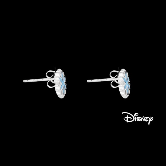 Disney Frozen Elsa Snowflake Earrings - Picture 7 of 11